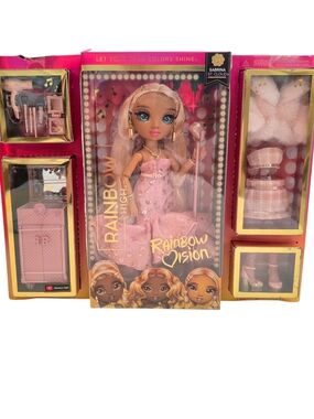 NIB Rainbow High Vision Pop Divas Sabrina St Cloud Fashion Doll Limited Edition